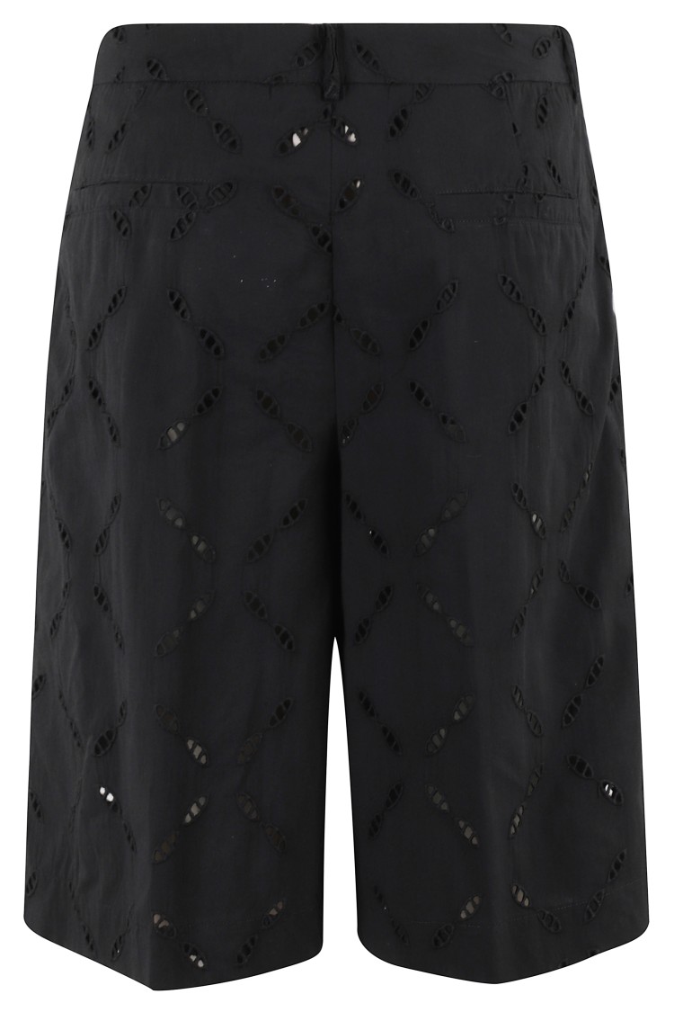 Semicouture Semi Couture Bermuda Shorts With Sangallo Pattern