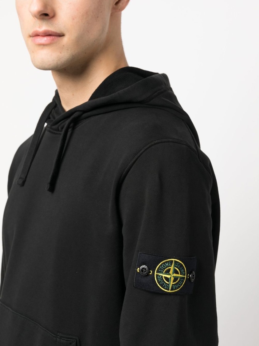 Stone Island Sweaters In Black