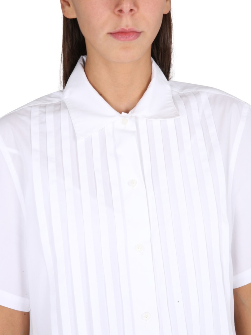 ワンピース Kenzo Pleated Chemise Dress Kenzo Pleated Chemise Dress In White | ModeSens