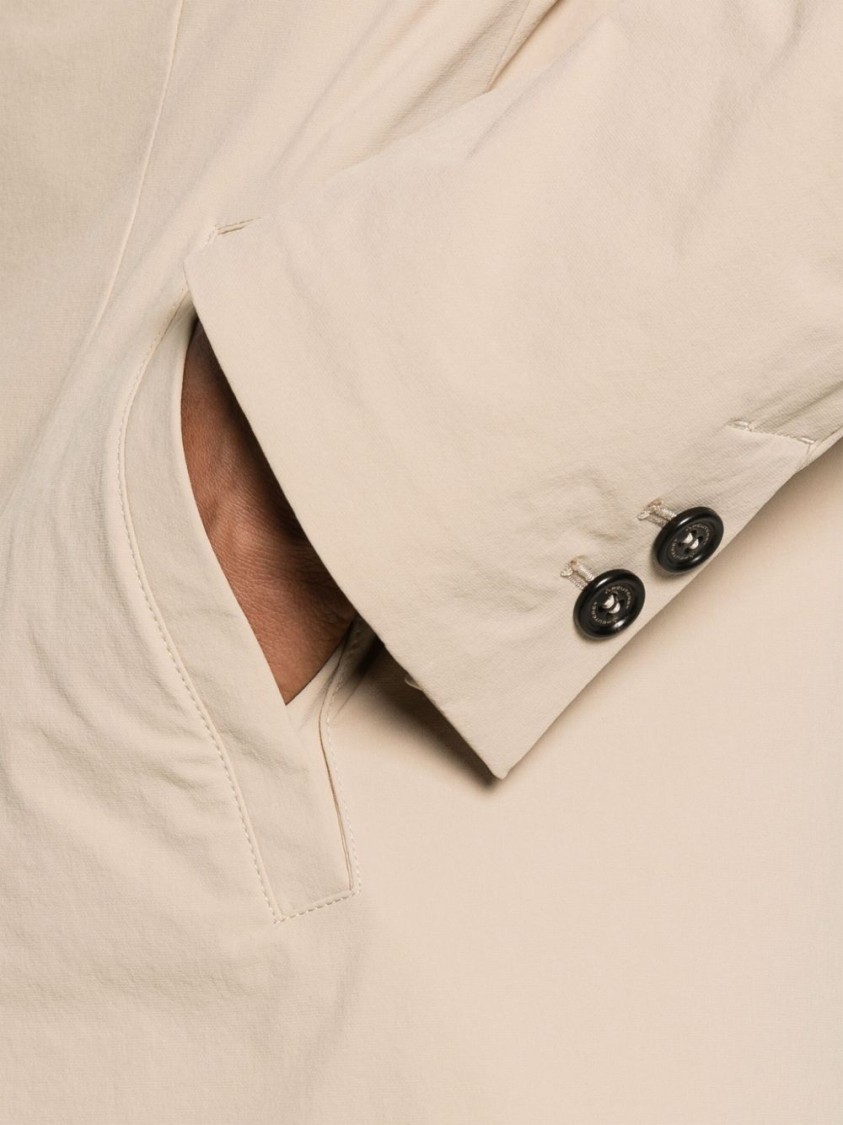 Peuterey Light Beige Jacket With Functional Pockets