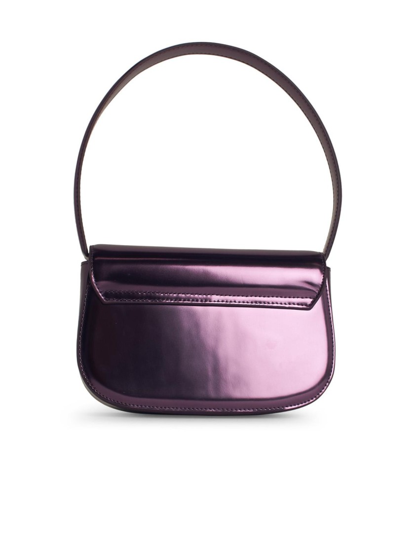 Shop Diesel '1dr' Purple Polyurethane Bag
