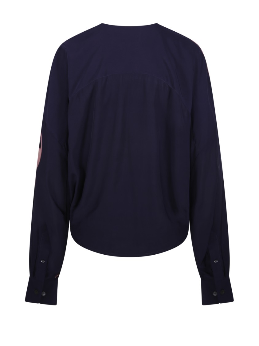DRIES VAN NOTEN DRIES VAN NOTEN CAMIEL LOOSE TOP WITH DRAPED FRONT