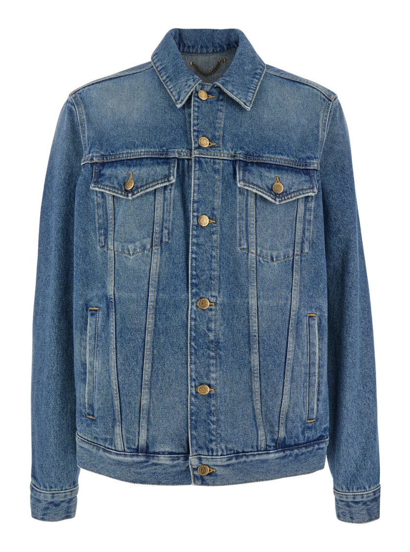 GOLDEN GOOSE GOLDEN GOOSE BLUE DENIM JACKET