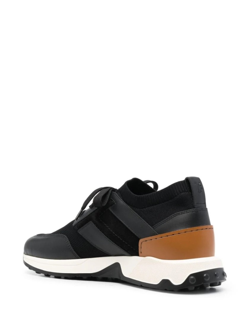 Tod's Elegant Black Sneakers In Black