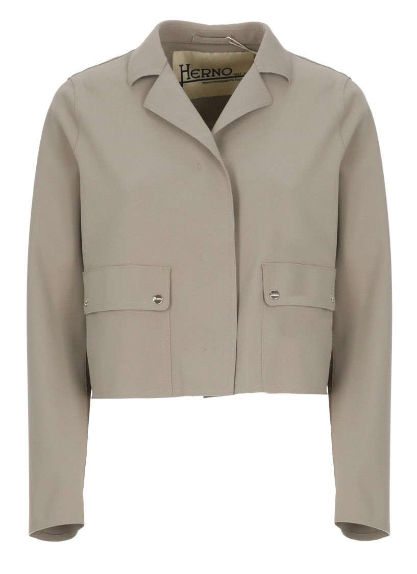 Herno Grey First-act Jacket