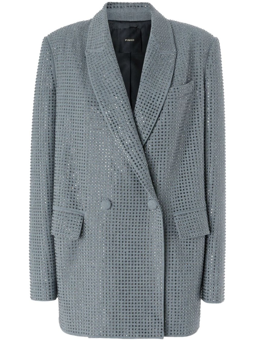 Shop Pinko Deledda Jacket In Grey