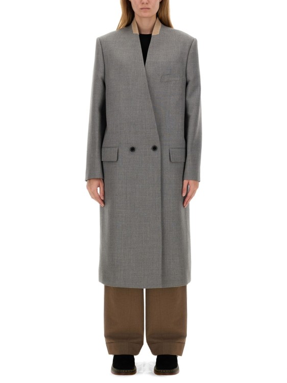 トレンチコート Moschino Tailored Grey Wool Coat Moschino Tailored Grey Wool Coat Trench Coat | THE LIST