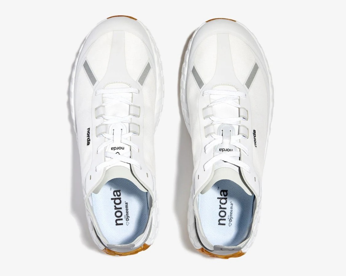 Norda Run White Bio-dyneema Sneakers With Vibram Technology In White