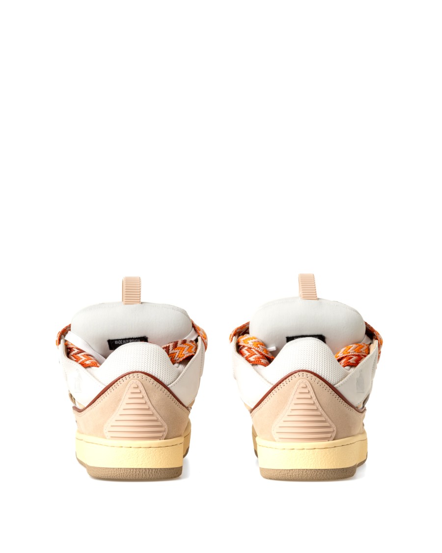 Lanvin The Curb Sneaker In Neutral