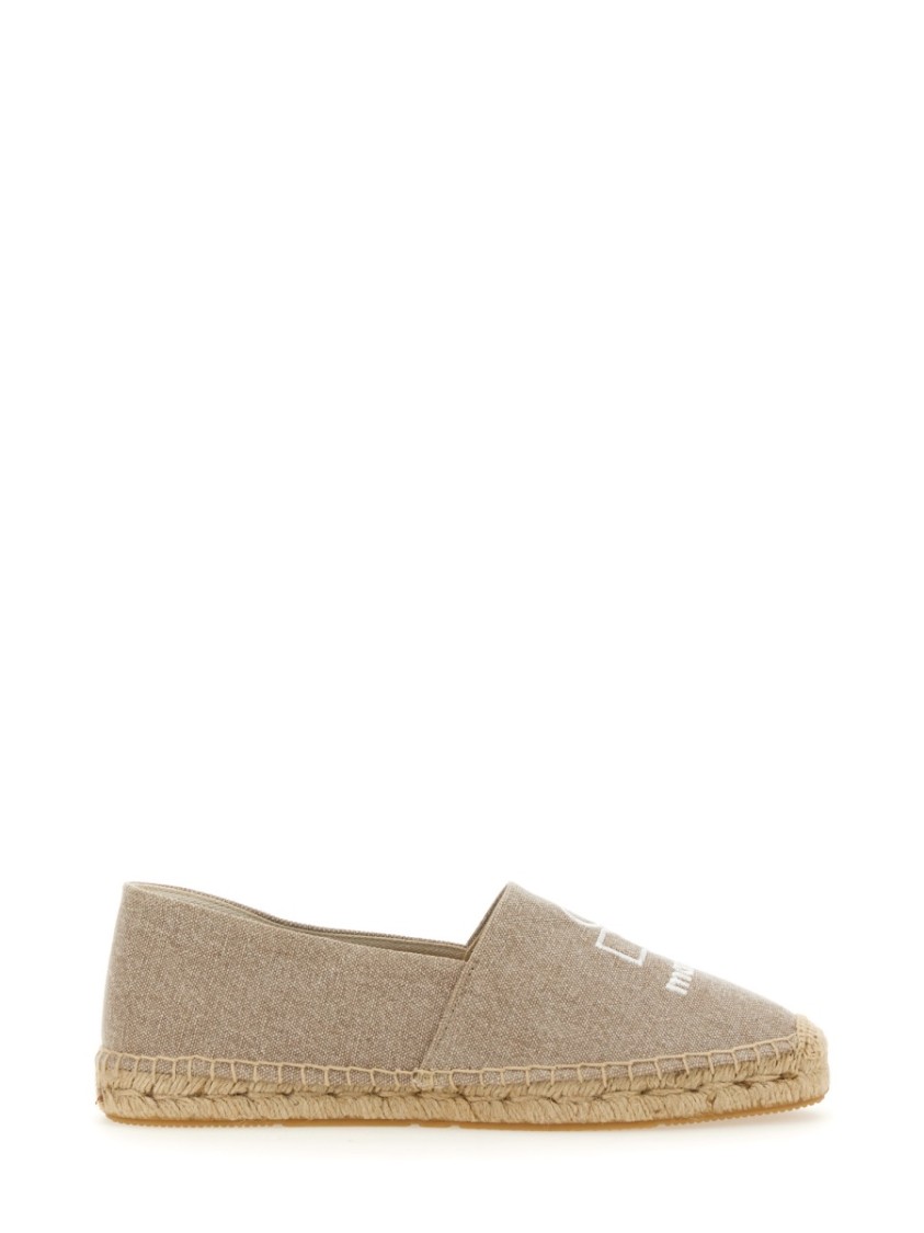 ISABEL MARANT ISABEL MARANT CLASSIC SLIP-ON ESPADRILLES WITH LOGO DETAIL