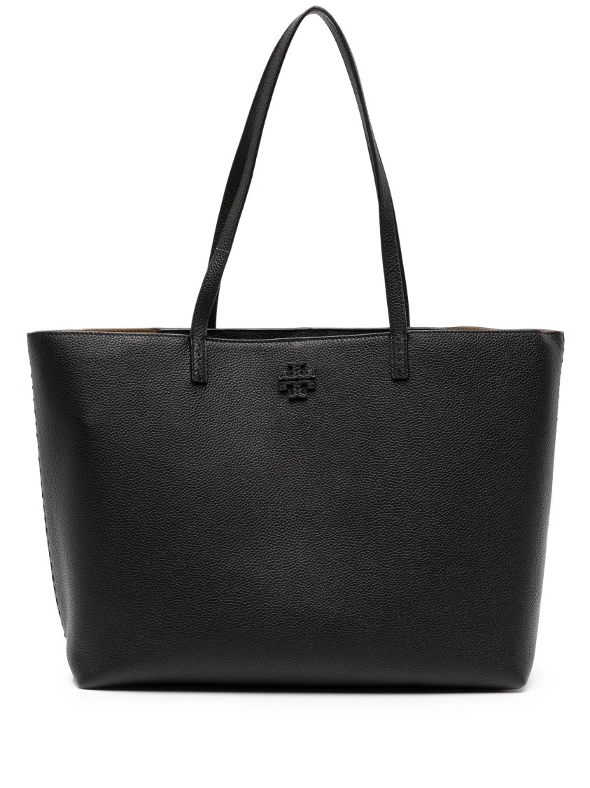 Tory Burch Mcgraw Tote In Black