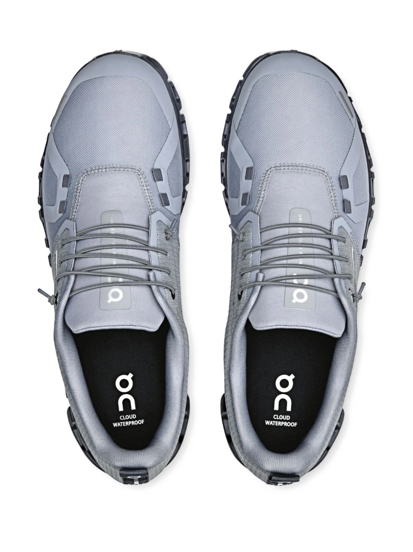 On Textured Grey Sneakers With Streamlined Silhouette In Gray