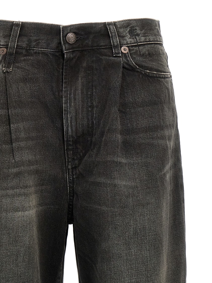 R13 Cuffed Courtney Jeans In Black
