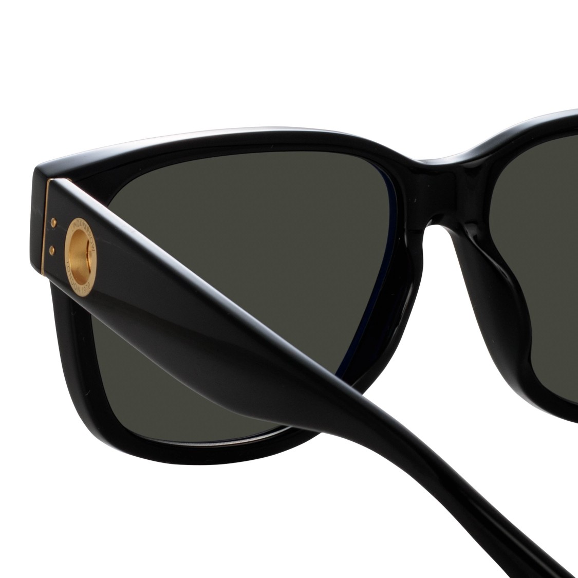 Linda Farrow Perry D Frame Sunglasses In Bl