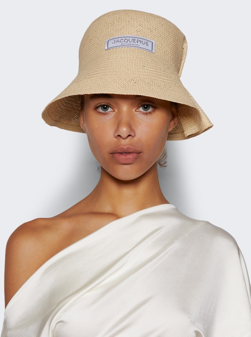 Jacquemus La Chapeau Vela Paper Bucket Hat