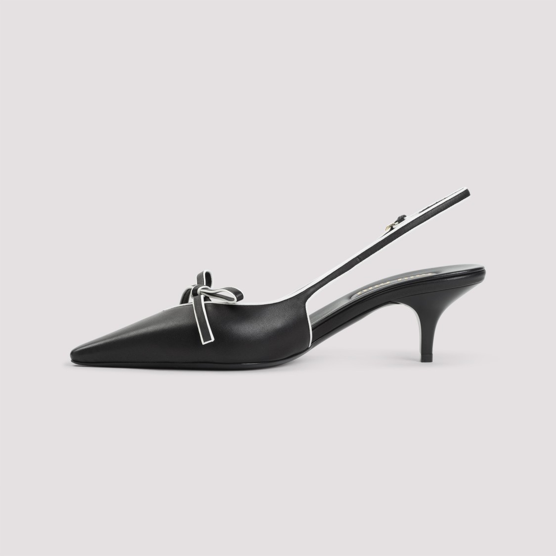 Miu Miu Black Leather Pumps