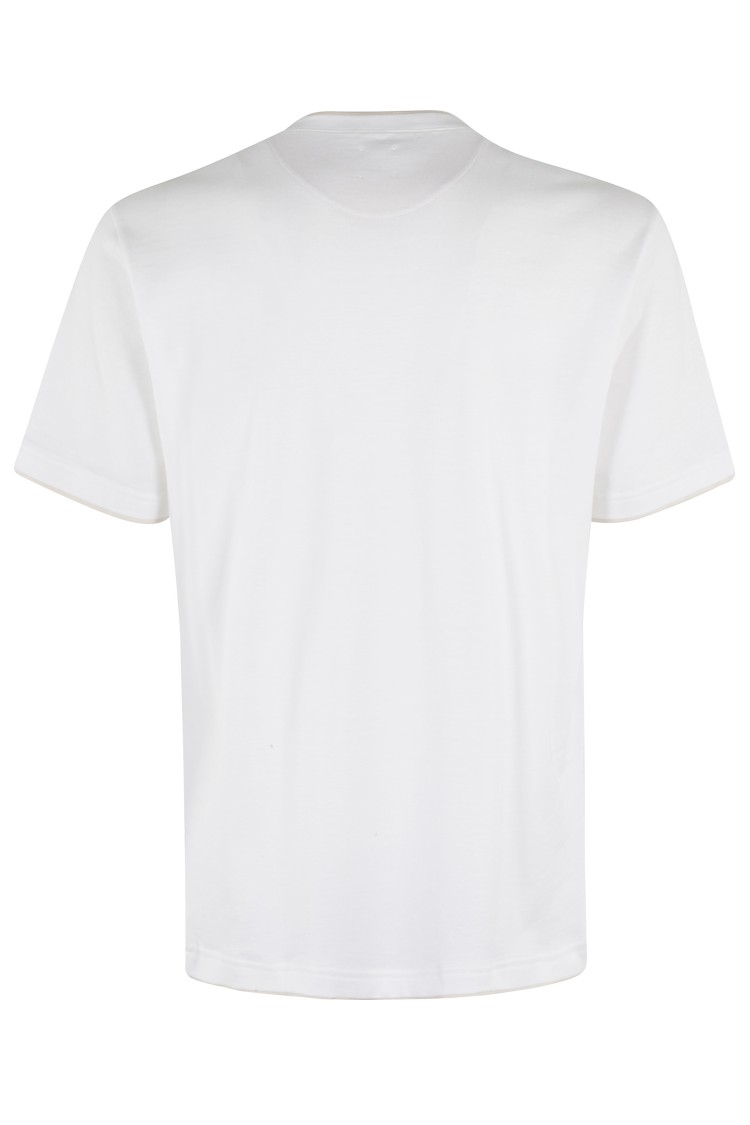 Eleventy Classic Short-sleeve T-shirt In White