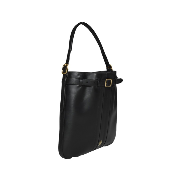 Bally Beckett Beltcross Handbag In Black Leather Bag | THE LIST