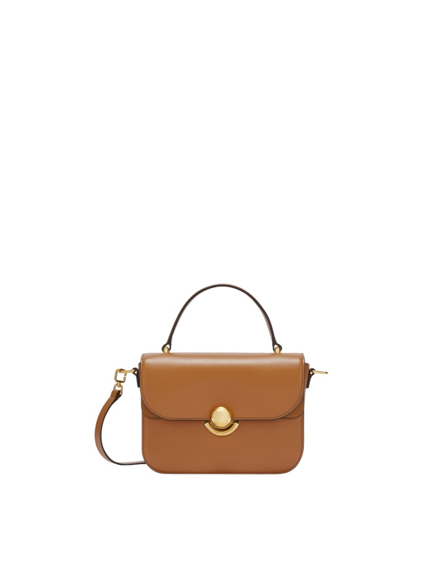 Furla Sfera S Handbag In Leather Color Leather In Brown