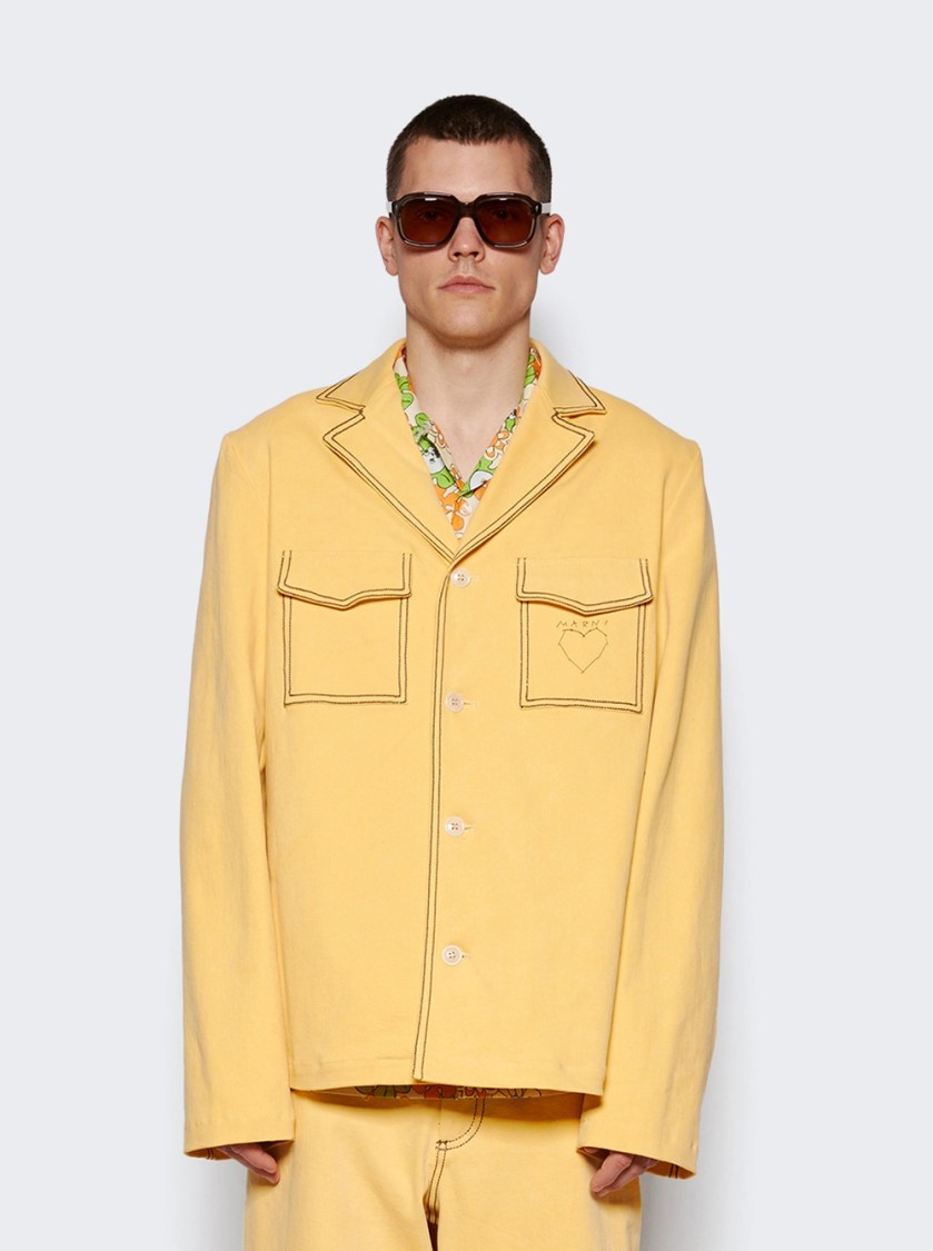 Shop Marni Denim Blazer