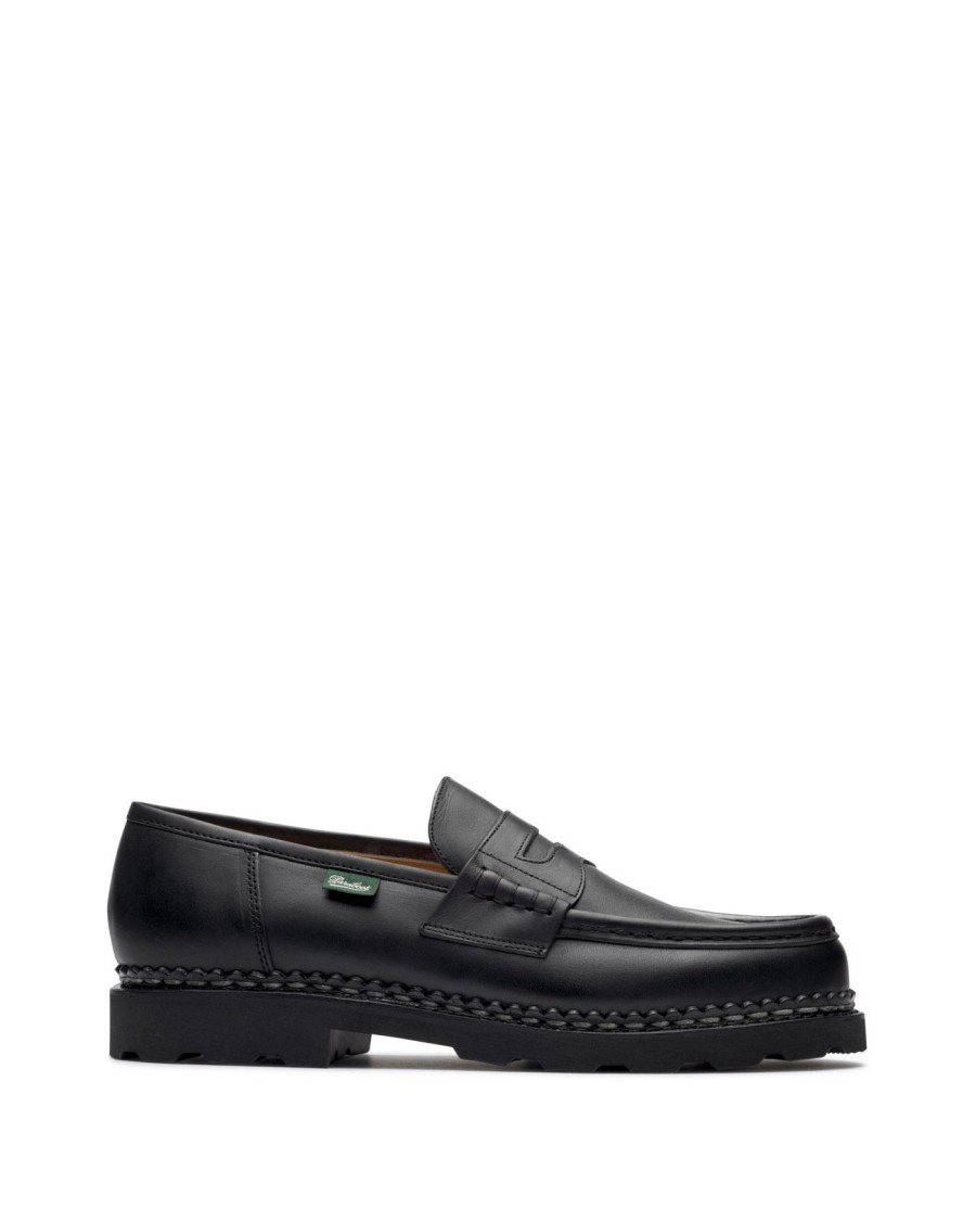 Paraboot Moccasin-style Shoes With Rounded Shape