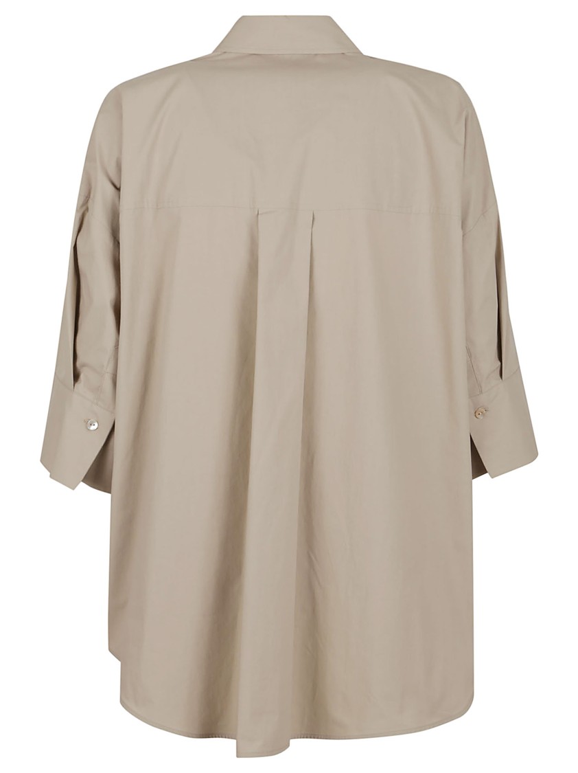 P.a.r.o.s.h . Cotton Shirt In Brown