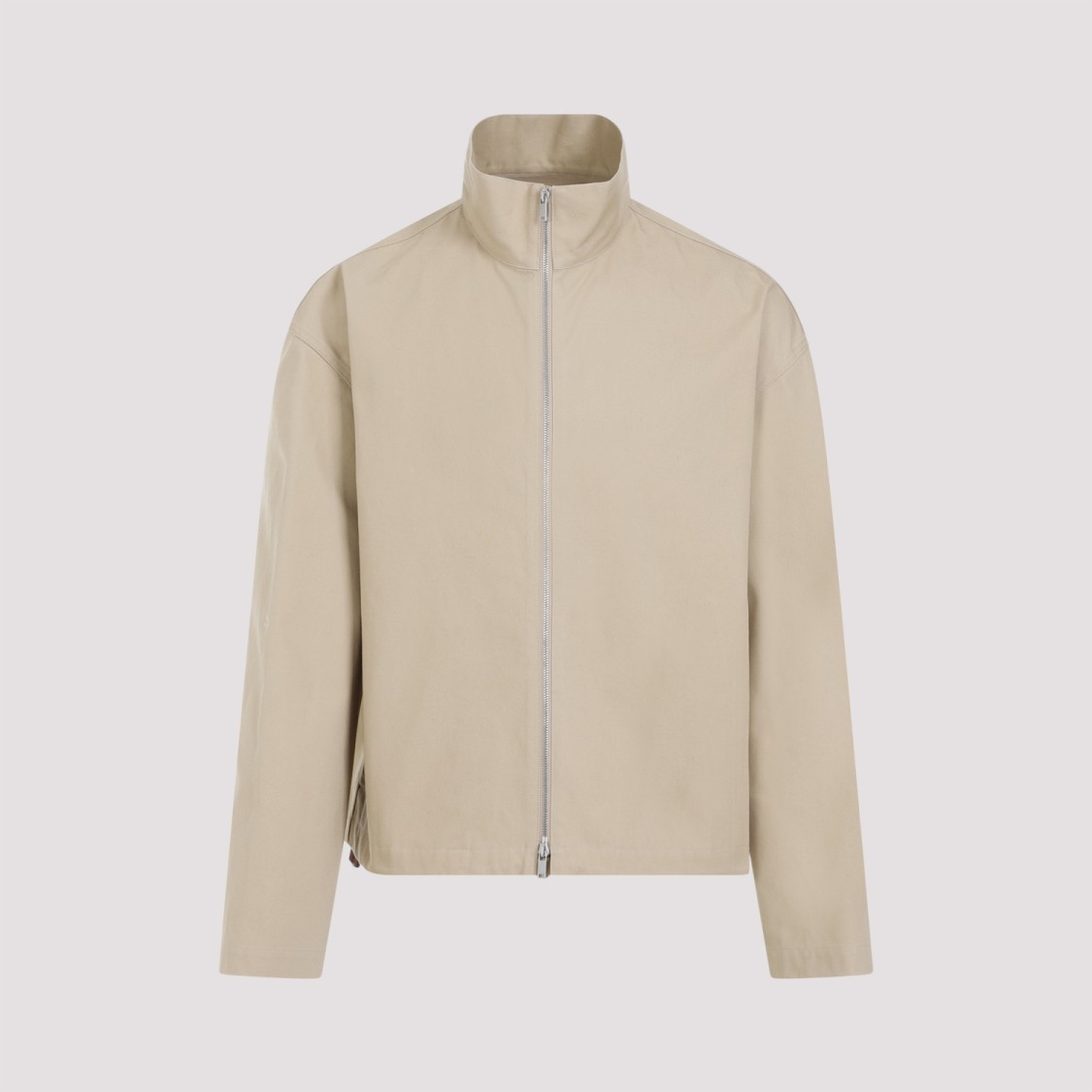 Jil Sander High-collar Logo-patch Jacket