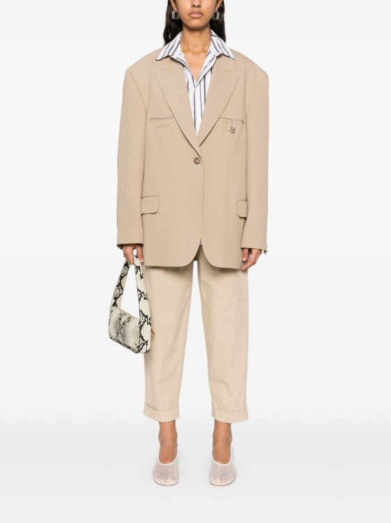 パンツ Peserico Relaxed Fit Beige Trousers With Cuffed Hem Peserico Relaxed Fit Beige Trousers With Cuffed Hem | THE LIST