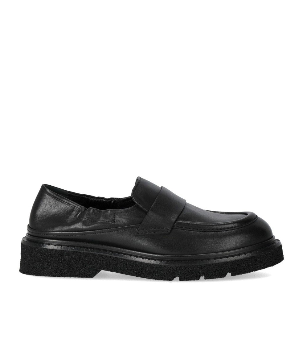 Guglielmo Rotta Kingsley Nappa Nero Loafer