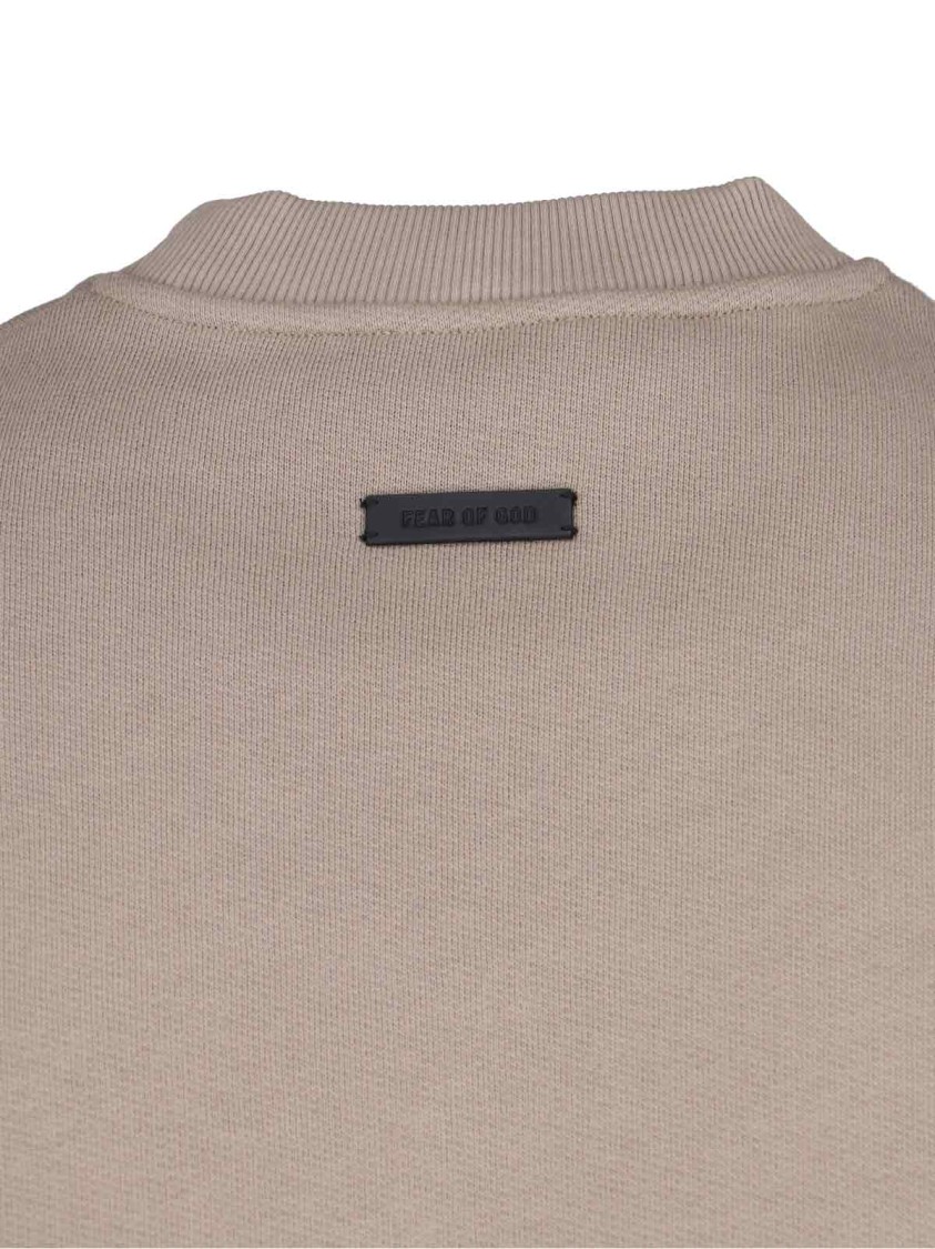 FEAR OF GOD FEAR OF GOD RELAXED FIT SWEATSHIRT WITH EMBOSSED DETAIL