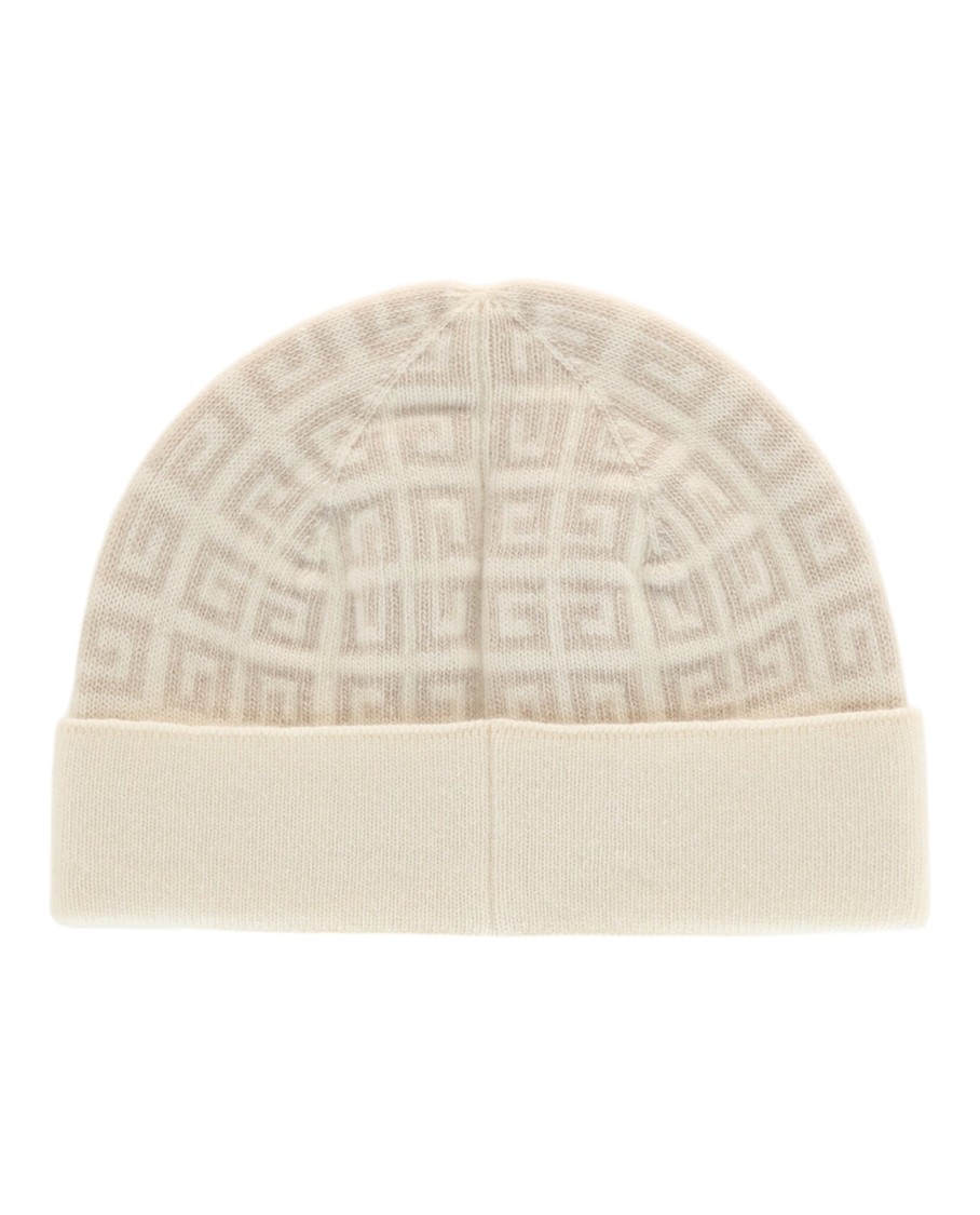 Givenchy Knit Double Face Beanie In Neutral
