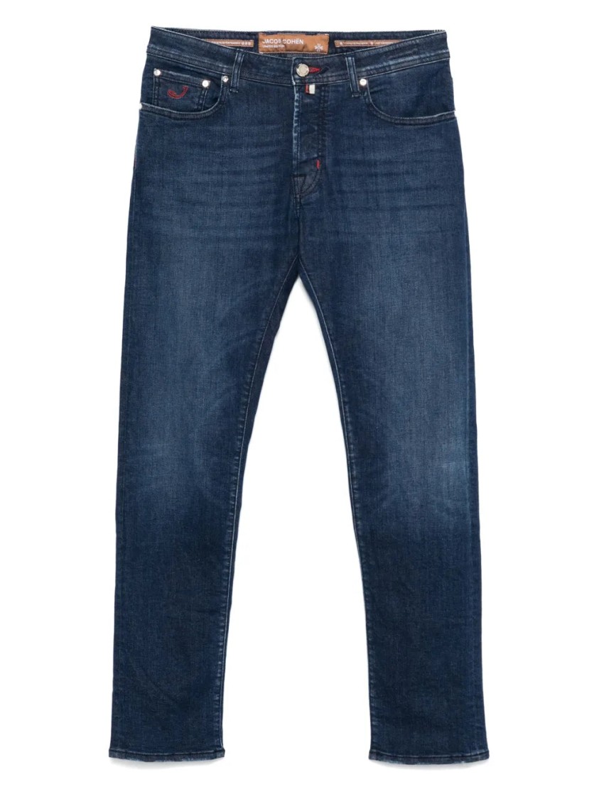 Jacob Cohen Indigo Blue Bard Jeans In Blue
