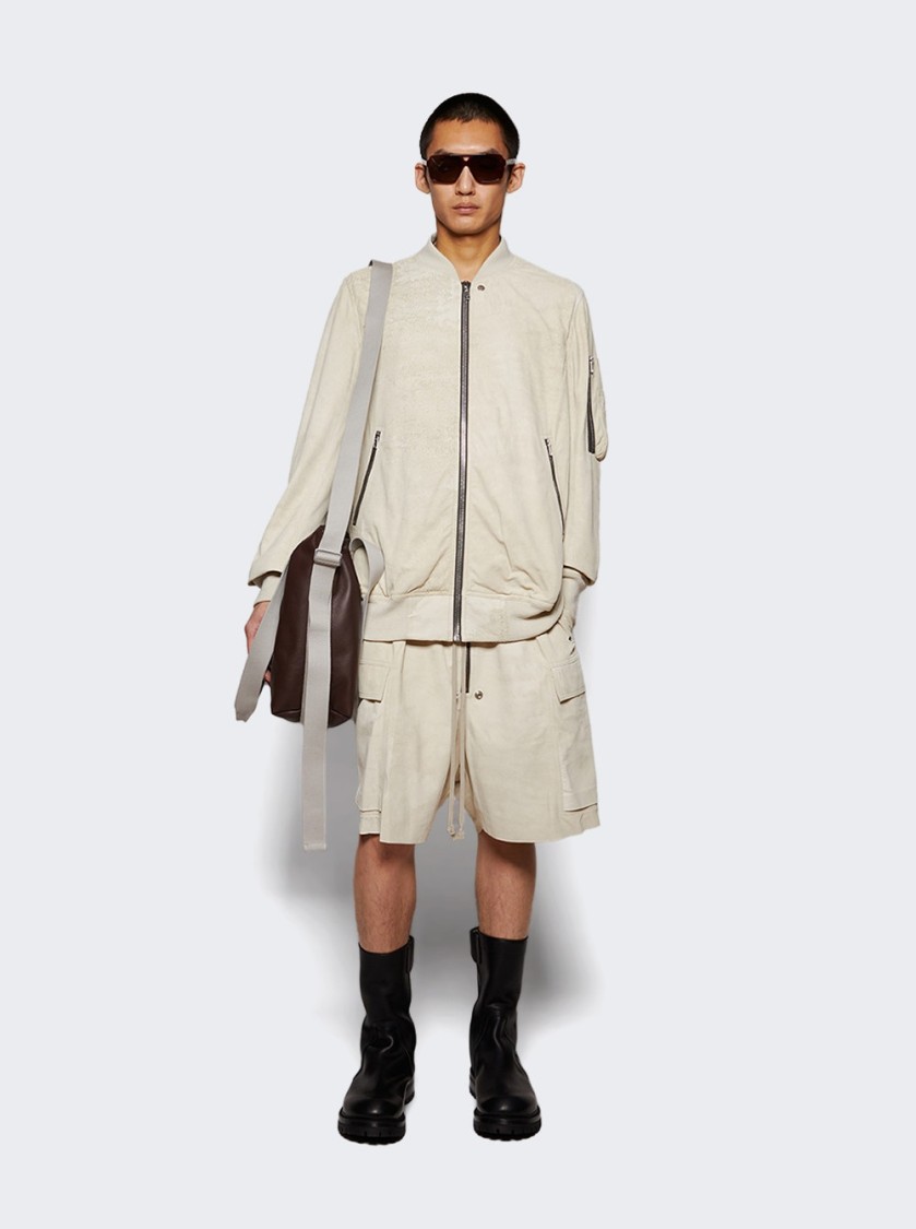 Rick Owens Army Creeper Leather Boots In Black