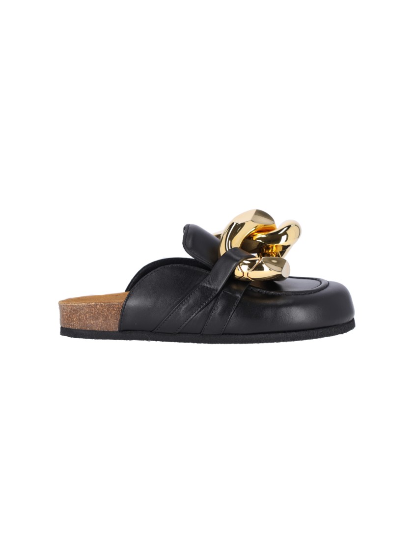 Jw Anderson J. W. Anderson Black Leather Catena Mules