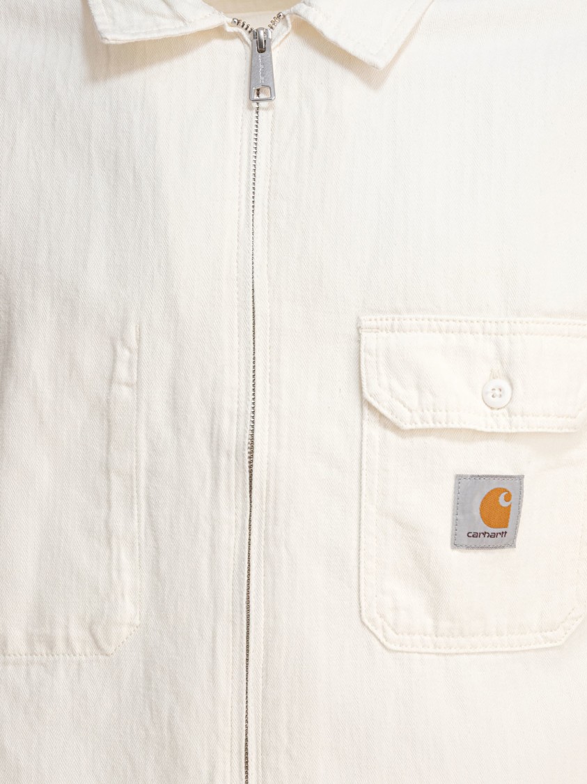 Carhartt Wip "rainer" Overshirt In Neutral