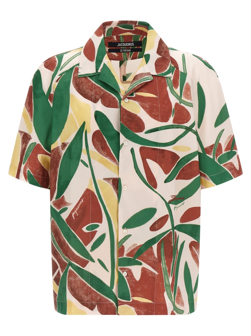 Jacquemus Multicolor La Chemise Fonccio Shirt In Neutral