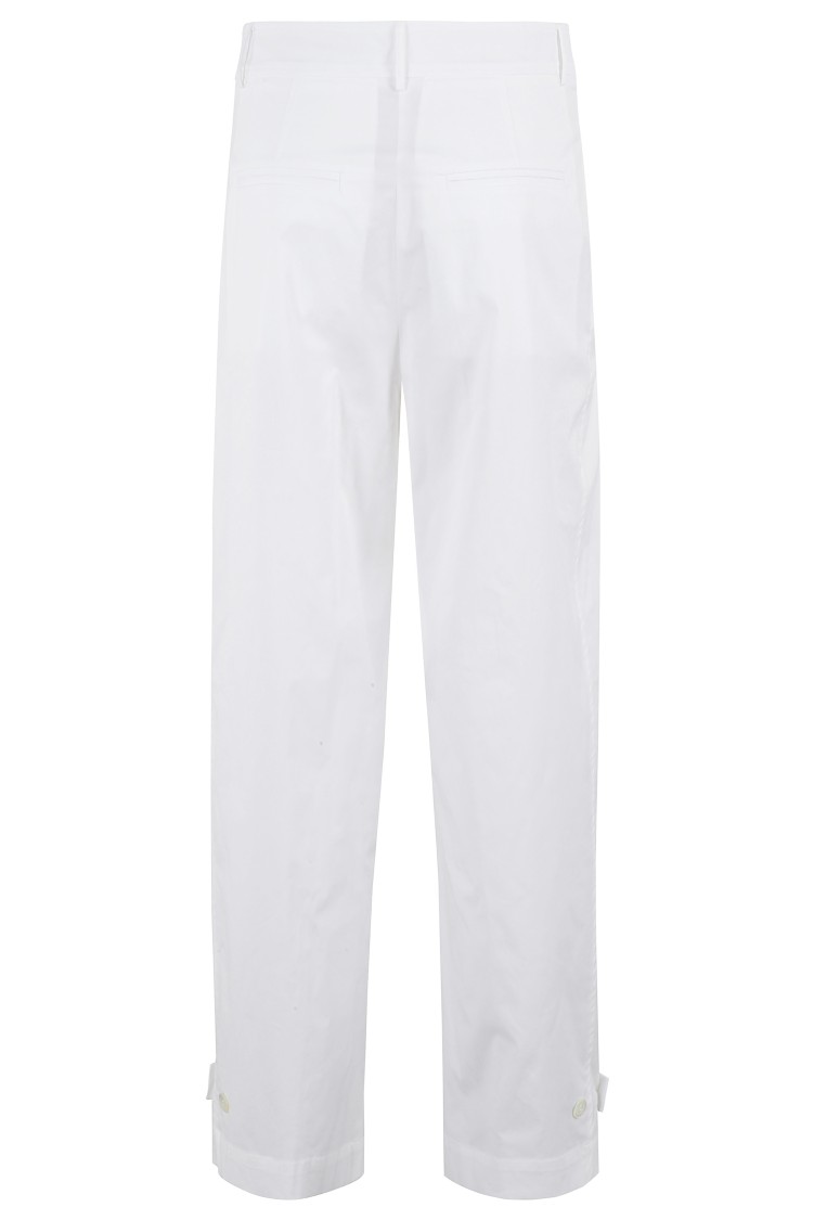 SEMICOUTURE SEMI COUTURE PENELOPE HIGH-WAISTED TAILORED TROUSERS WITH ADJUSTABLE CUFFS