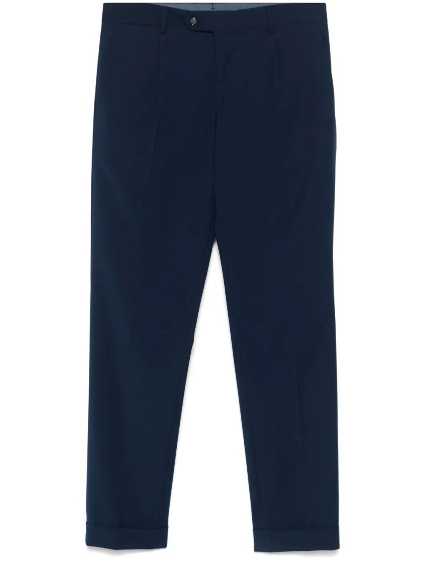 Barba Napoli Napoli Trousers In Blue