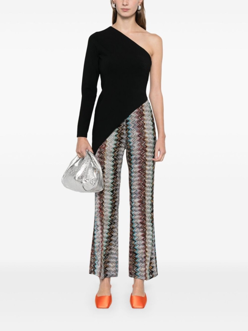 Missoni Zigzag-design Trousers In Multicolor