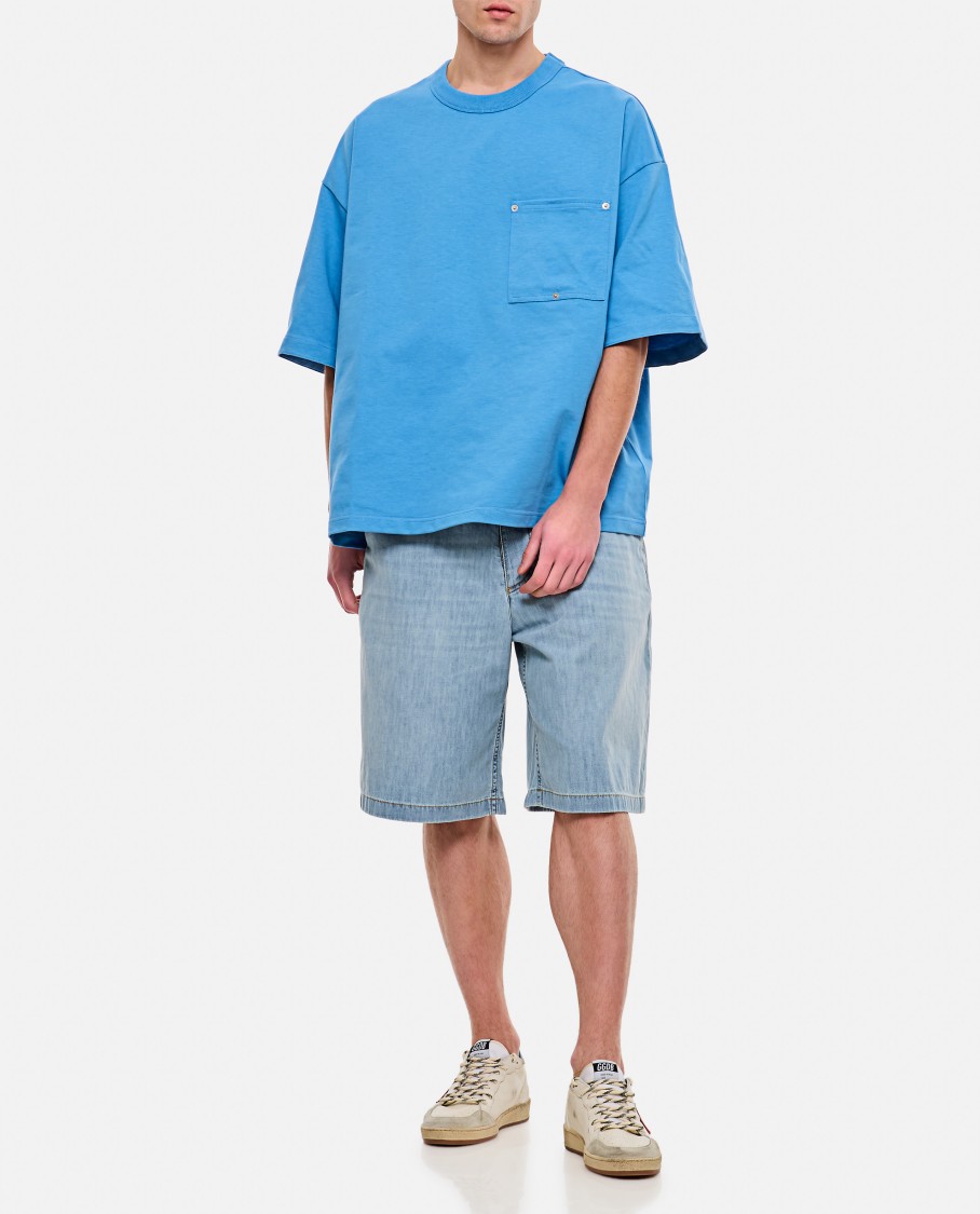 【関税＆送料込み】Bottega Veneta Heavy Japanese Jersey Cro Bottega Veneta Men's Heavy Japanese Jersey T-Shirt | Neiman