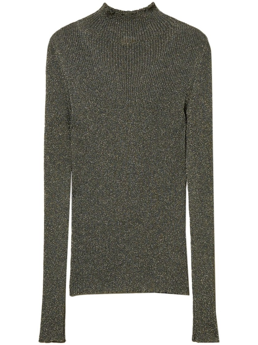 Twinset Lurex Detailing Jumper In Black