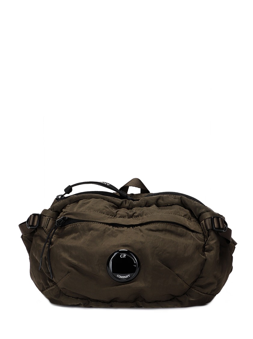 C.p. Company Crossbody Bag With Adjustable Strap In Black