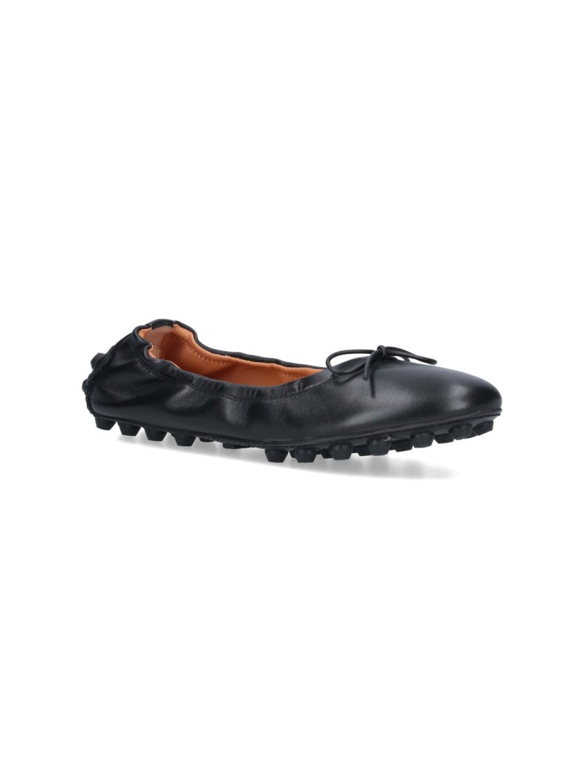 TOD'S TOD'S "BUBBLE" BALLERINAS – BLACK