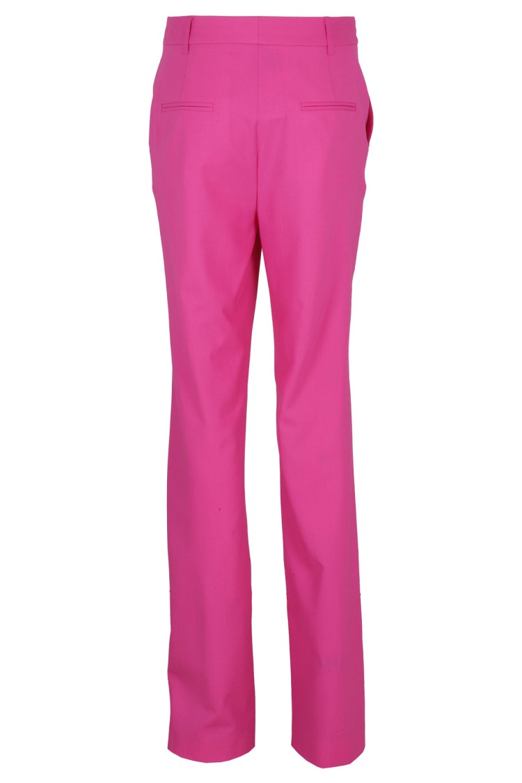 GIUSEPPE DI MORABITO GIUSEPPE DI MORABITO FUCHSIA DOUBLE TWISTED CANVAS PANTS