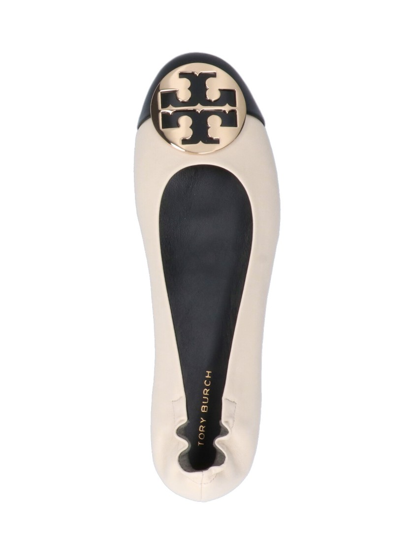 Tory Burch Woman Ballet Flats Chocolate Brown Size 8 Leather