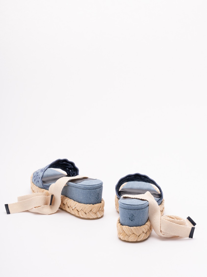 Jimmy Choo `arlee Wedge 60` In Blue
