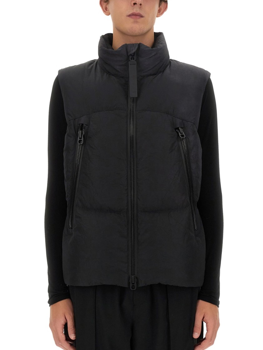 Jg1 Casual Black Jacket With High Collar