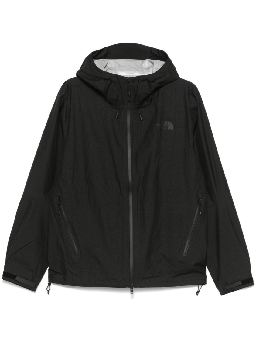 The North Face Nylon-finish Black Parka With Adjustable Drawstrings In Black