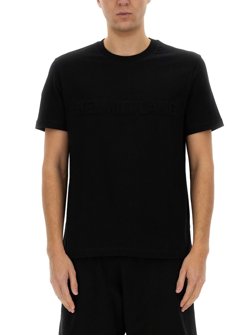 HELMUT LANG HELMUT LANG EMBOSSED LOGO T-SHIRT