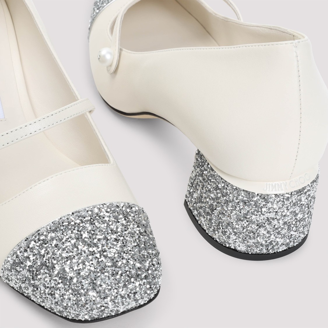Jimmy Choo Heels In White